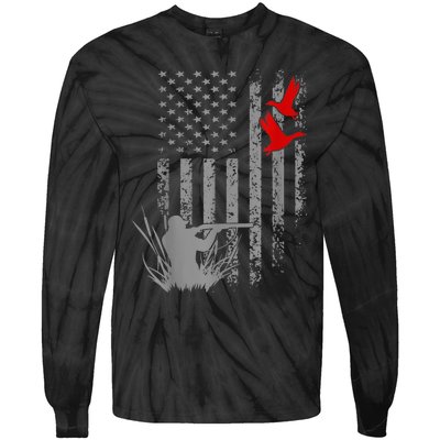 Duck Hunting Hunting Clothes For Men Huntingfor Men Tie-Dye Long Sleeve Shirt