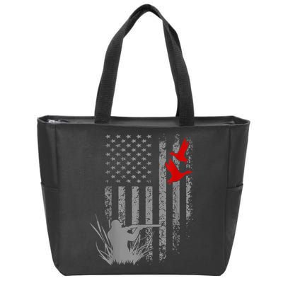 Duck Hunting Hunting Clothes For Men Huntingfor Men Zip Tote Bag