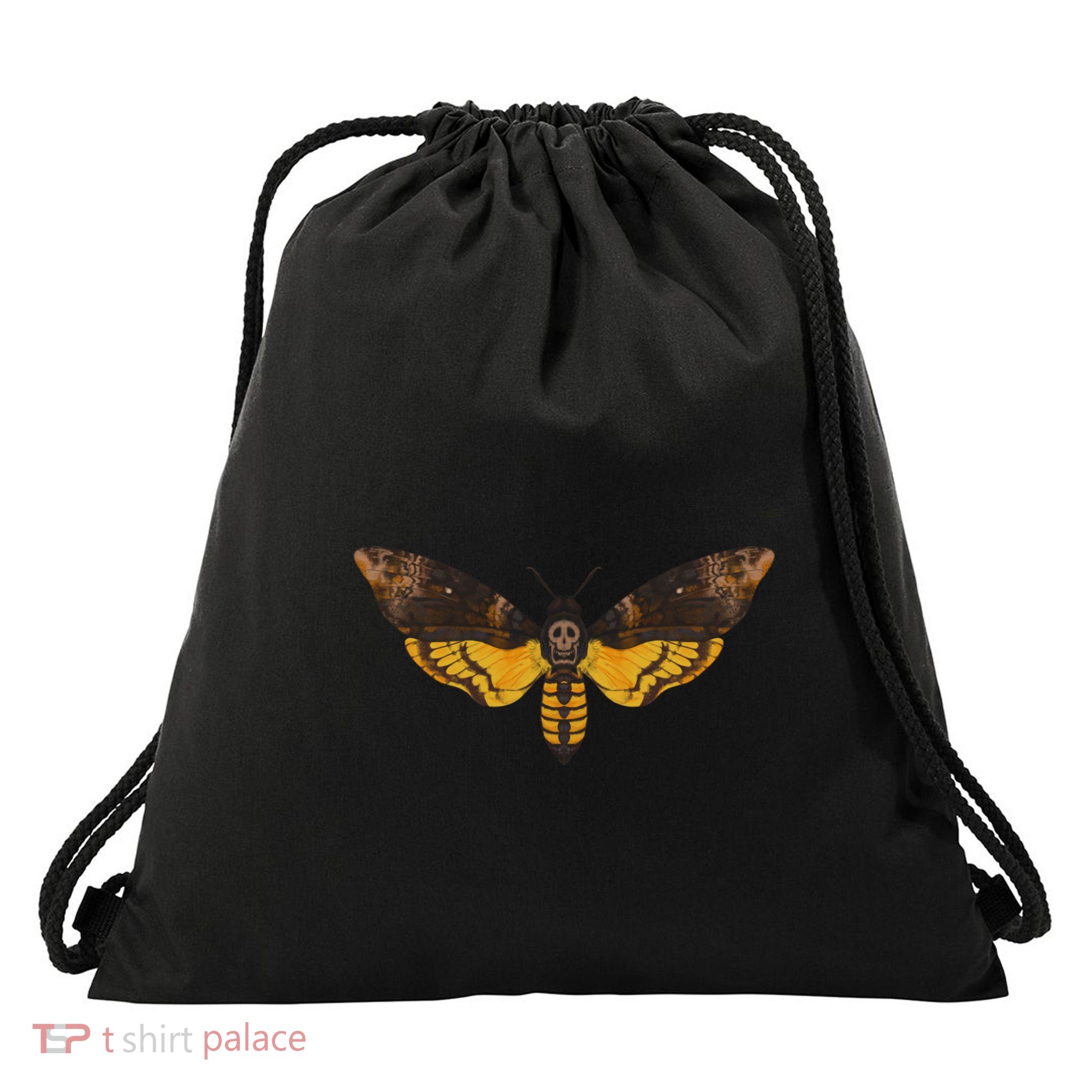 DeathS Head Hawkmoth Drawstring Bag
