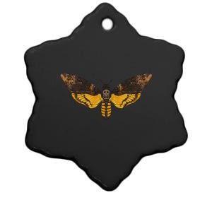 DeathS Head Hawkmoth Ceramic Star Ornament