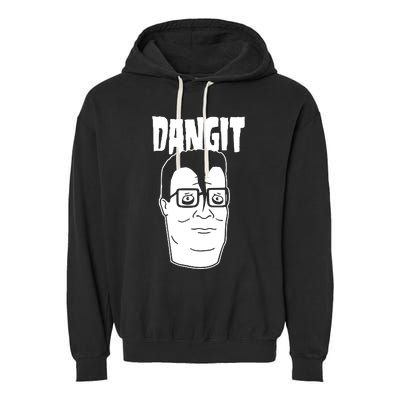 Dangit Hank Hill Garment-Dyed Fleece Hoodie