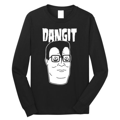 Dangit Hank Hill Long Sleeve Shirt