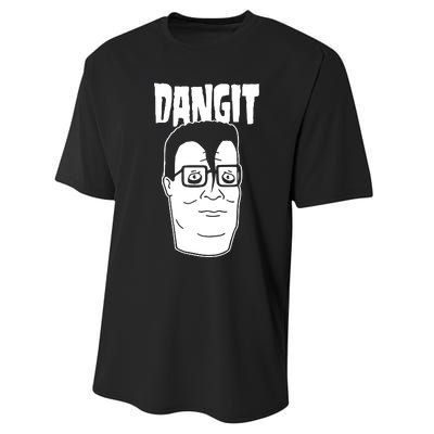 Dangit Hank Hill Performance Sprint T-Shirt