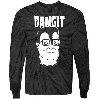 Dangit Hank Hill Tie-Dye Long Sleeve Shirt