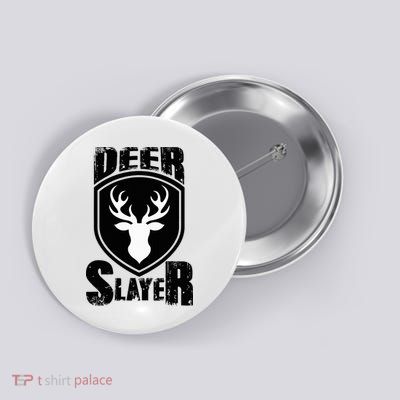 Deer Hunter Hunting Buck Sportsman Button
