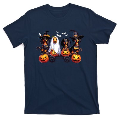 Dachshund Happy Halloweiner Funny Halloween Dogs Lover T-Shirt