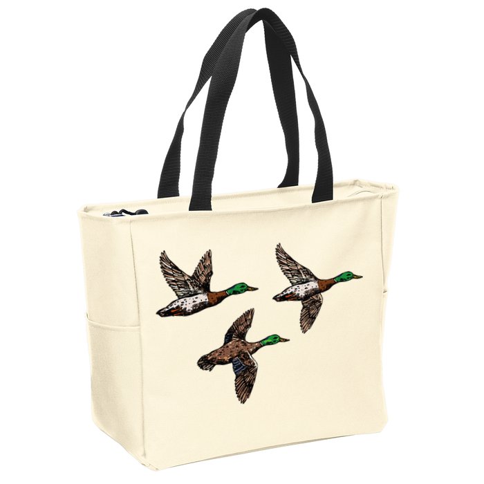 Duck Hunting Hunter Zip Tote Bag