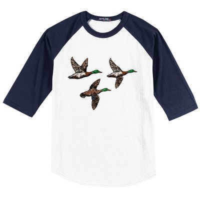 Duck Hunting Hunter Baseball Sleeve Shirt