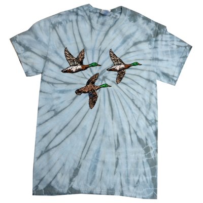 Duck Hunting Hunter Tie-Dye T-Shirt