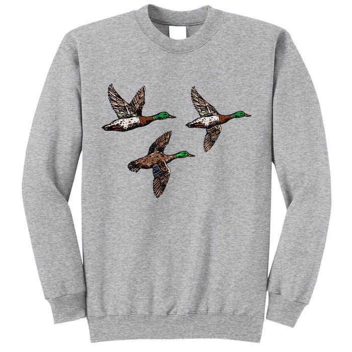 Duck Hunting Hunter Tall Sweatshirt