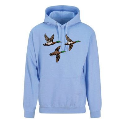 Duck Hunting Hunter Unisex Surf Hoodie