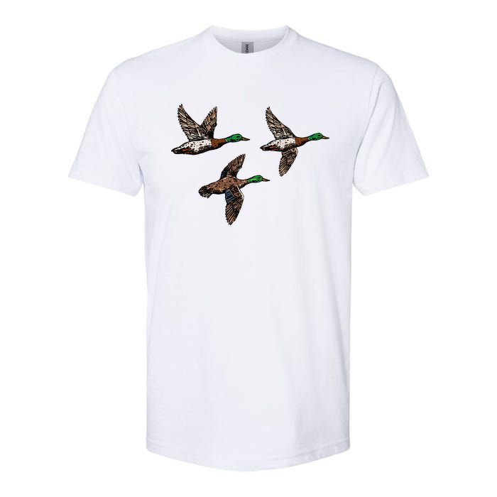 Duck Hunting Hunter Softstyle CVC T-Shirt