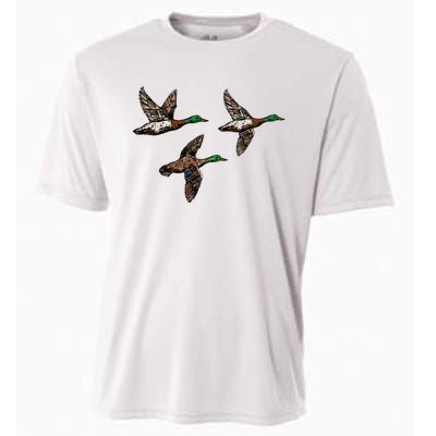 Duck Hunting Hunter Cooling Performance Crew T-Shirt