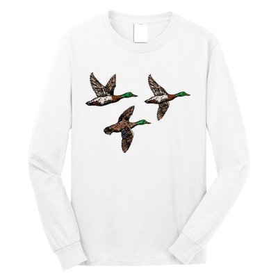 Duck Hunting Hunter Long Sleeve Shirt