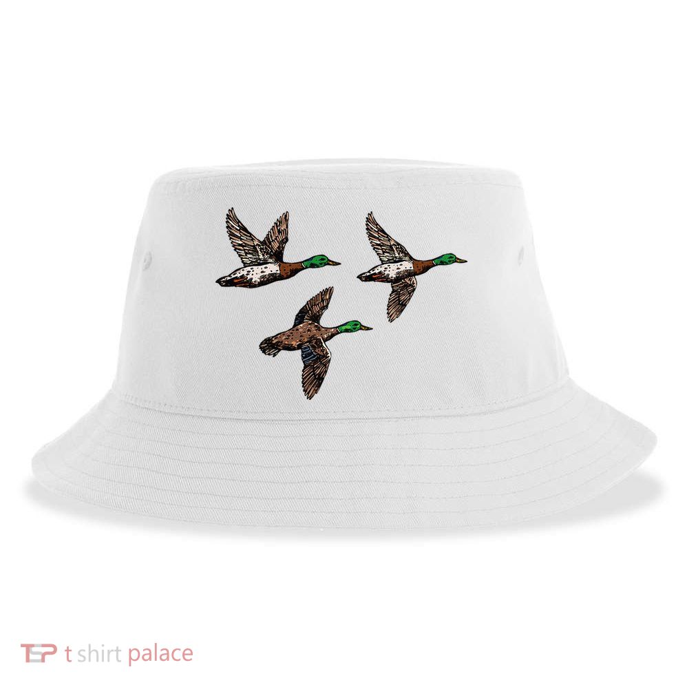 Duck Hunting Hunter Sustainable Bucket Hat