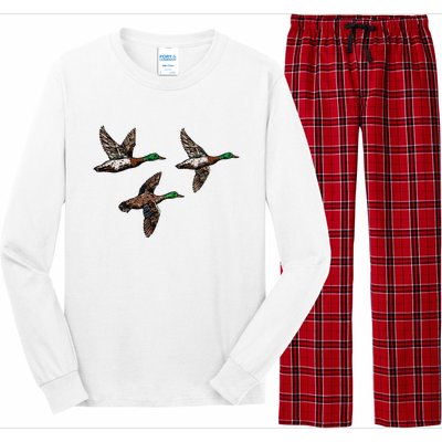 Duck Hunting Hunter Long Sleeve Pajama Set