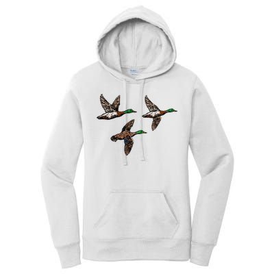 Duck Hunting Hunter Women's Pullover Hoodie