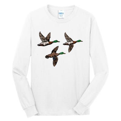 Duck Hunting Hunter Tall Long Sleeve T-Shirt