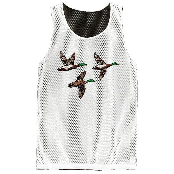 Duck Hunting Hunter Mesh Reversible Basketball Jersey Tank