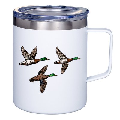 Duck Hunting Hunter 12oz Stainless Steel Coffee Mug