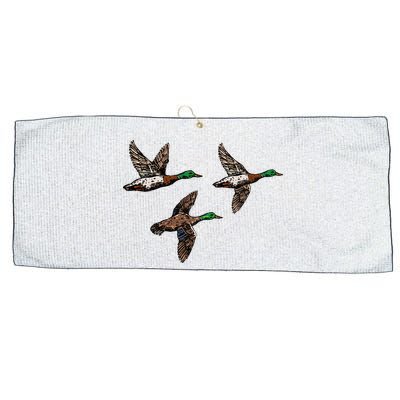 Duck Hunting Hunter Large Microfiber Waffle Golf Towel