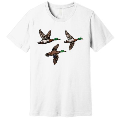 Duck Hunting Hunter Premium T-Shirt