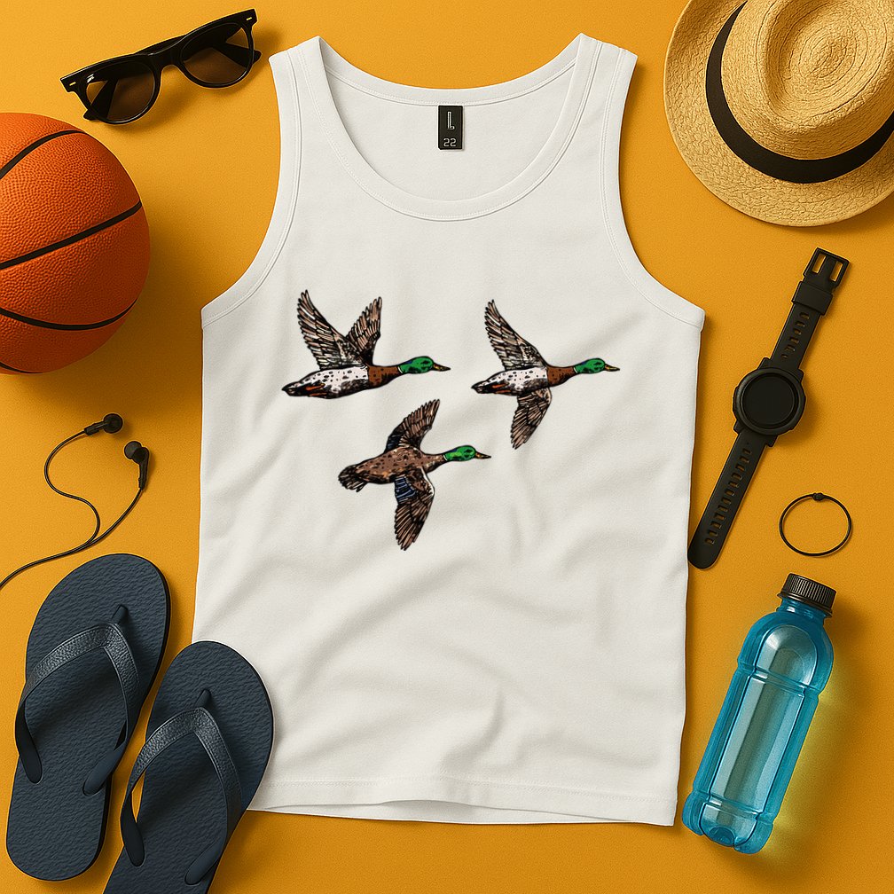 Duck Hunting Hunter Tank Top