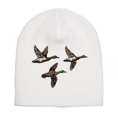 Duck Hunting Hunter Short Acrylic Beanie