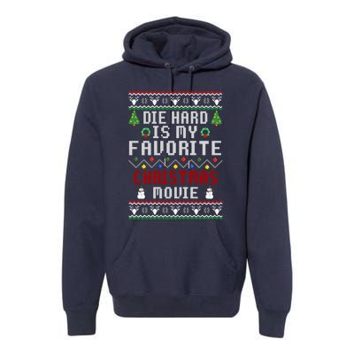 Die Hard Is A Christmas Movie Classic Premium Hoodie