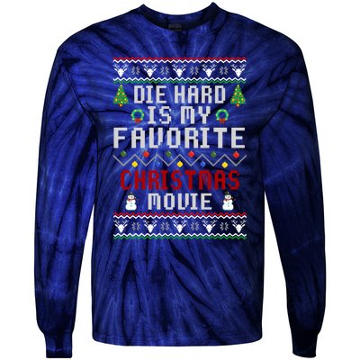 Die Hard Is A Christmas Movie Classic Tie-Dye Long Sleeve Shirt