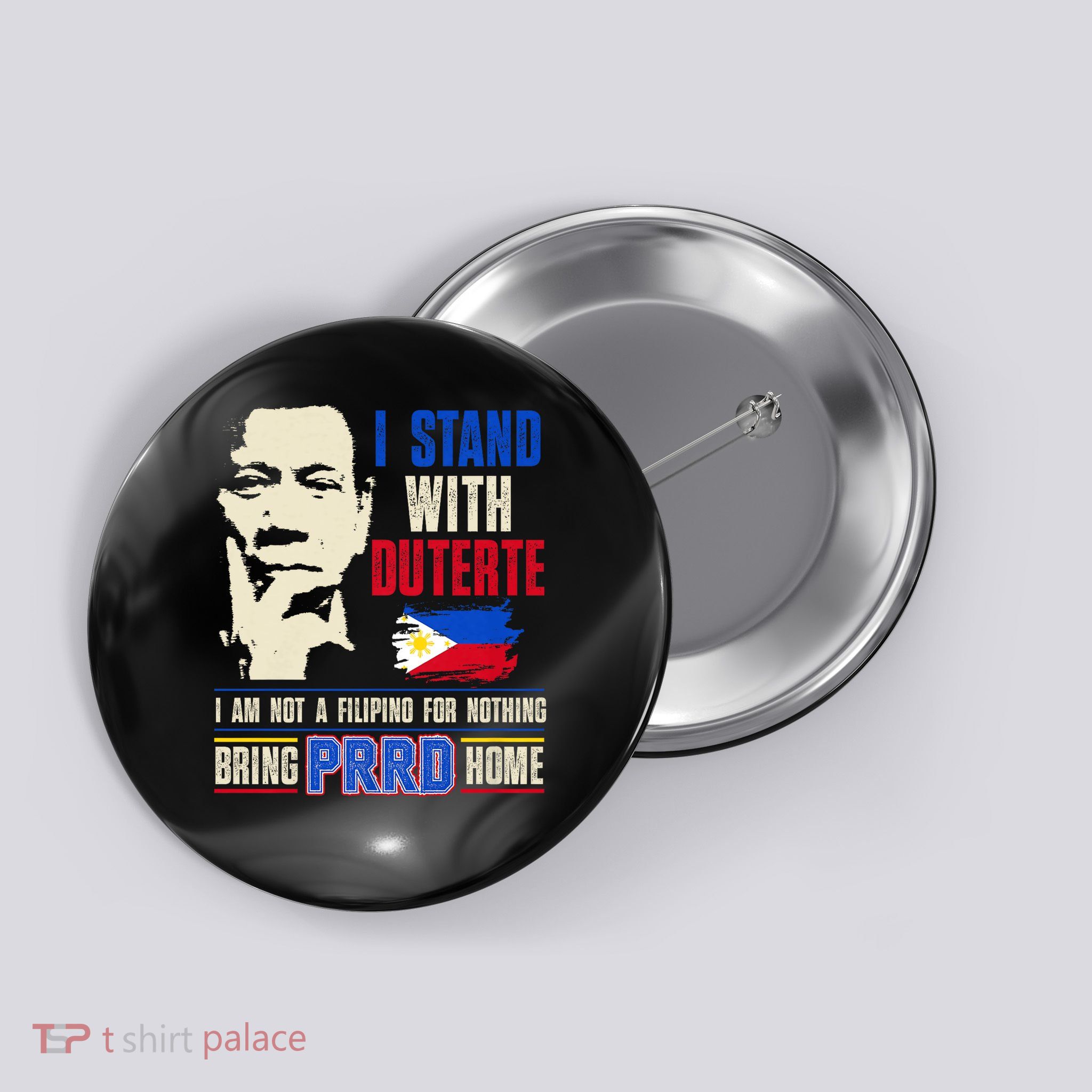 Duterte Homecoming I Stand With Duterte Bring PRRD Home Button
