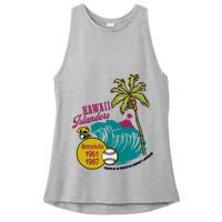 Defunct Hawaii Islanders Baseball Team Ladies PosiCharge Tri-Blend Wicking Tank