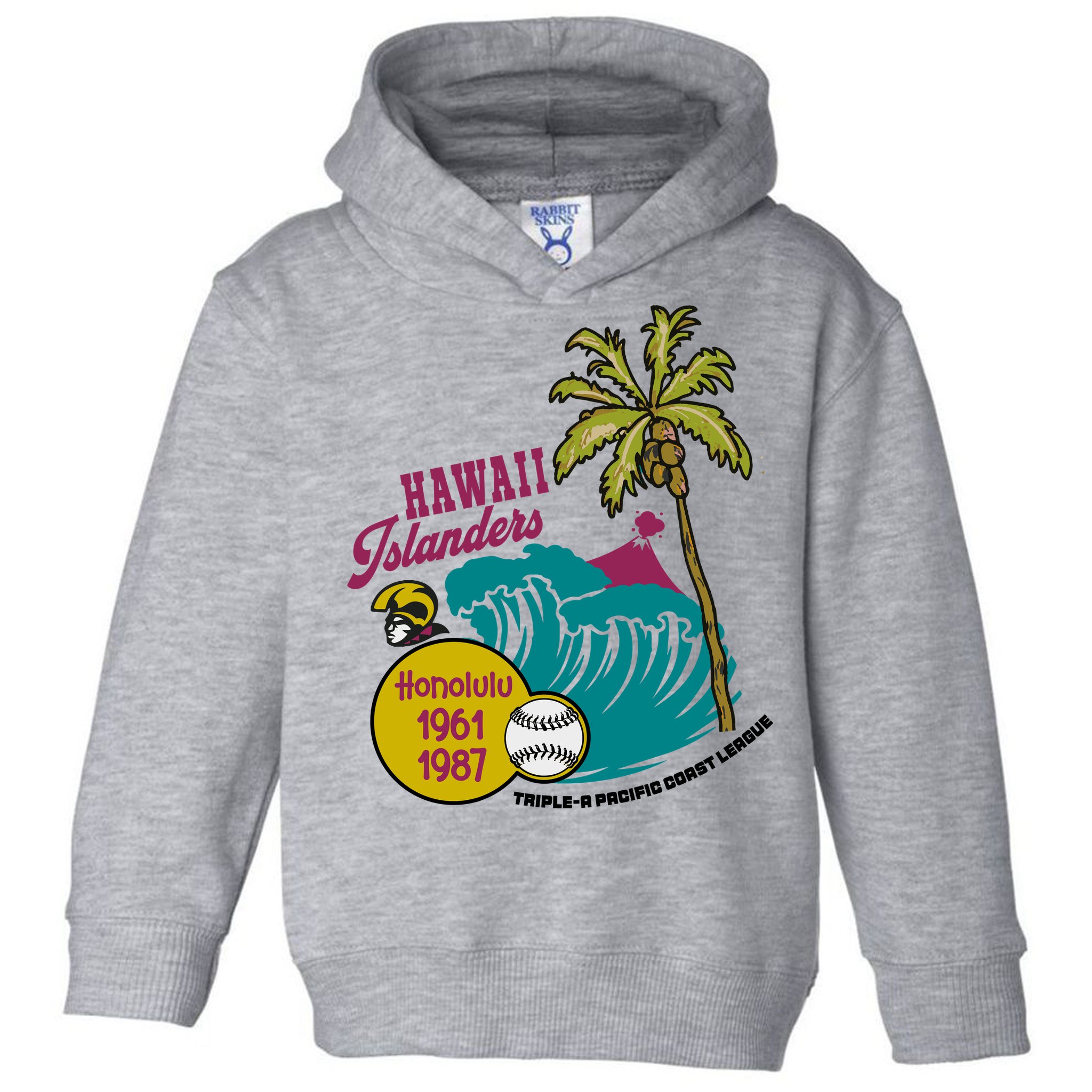 Defunct Hawaii Islanders Baseball Team Toddler Hoodie