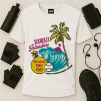 Defunct Hawaii Islanders Baseball Team Cooling Performance Crew T-Shirt