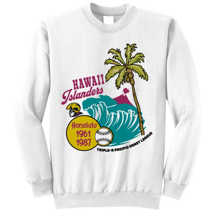Defunct Hawaii Islanders Baseball Team Sweatshirt