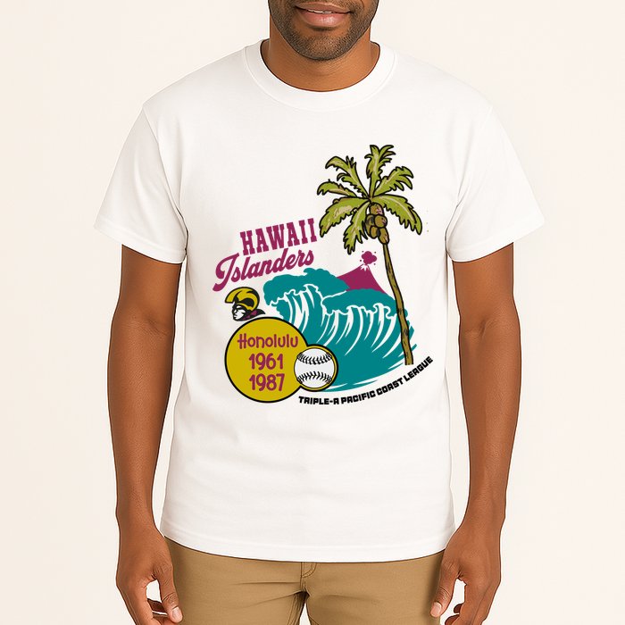 Defunct Hawaii Islanders Baseball Team Tall T-Shirt