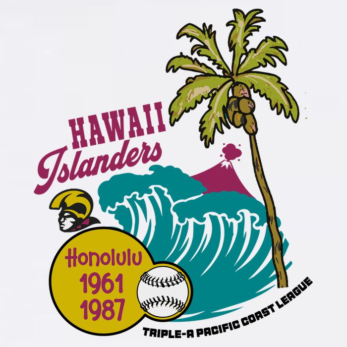 Defunct Hawaii Islanders Baseball Team Tall T-Shirt