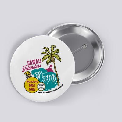 Defunct Hawaii Islanders Baseball Team Button