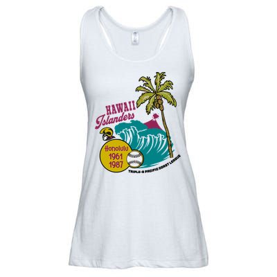 Defunct Hawaii Islanders Baseball Team Ladies Essential Flowy Tank
