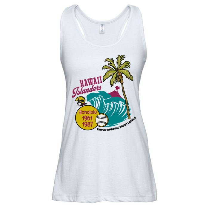 Defunct Hawaii Islanders Baseball Team Ladies Essential Flowy Tank