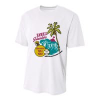 Defunct Hawaii Islanders Baseball Team Youth Performance Sprint T-Shirt