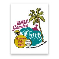 Defunct Hawaii Islanders Baseball Team Poster