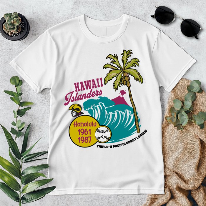 Defunct Hawaii Islanders Baseball Team Premium T-Shirt