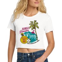 Defunct Hawaii Islanders Baseball Team Crop Top