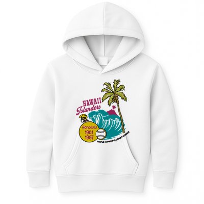 Defunct Hawaii Islanders Baseball Team Kids Hoodie