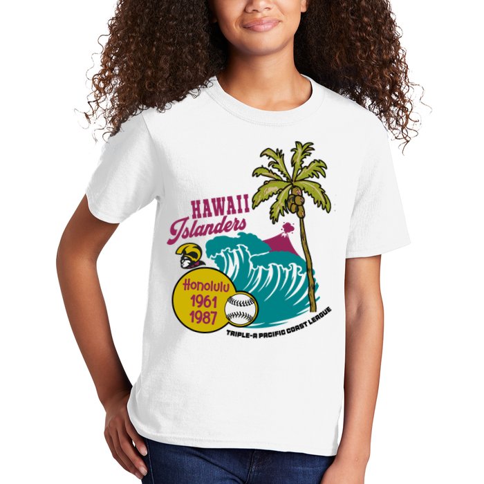 Defunct Hawaii Islanders Baseball Team Kids T-Shirt