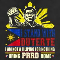 Duterte Homecoming I Stand With Duterte Bring PRRD Home 25L Jumbo Tote