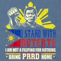 Duterte Homecoming I Stand With Duterte Bring PRRD Home Garment-Dyed Sweatshirt