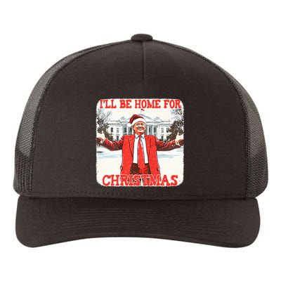 DaddyS Home ILl Be Home For Christmas Donald Trump 2024 Yupoong Adult 5-Panel Trucker Hat