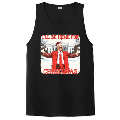 DaddyS Home ILl Be Home For Christmas Donald Trump 2024 PosiCharge Competitor Tank